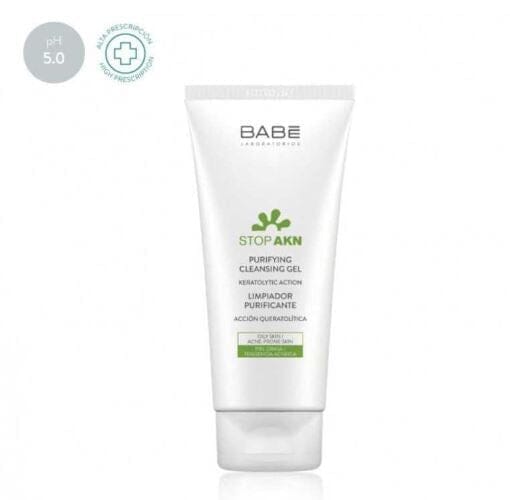 Babe Stop AKN limpiador purificante 200 ml. Farmex-Pluxee-Persistente
